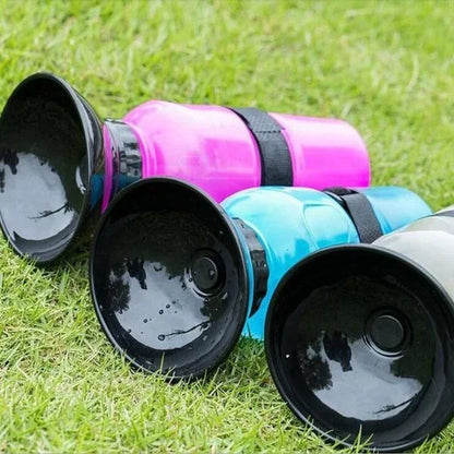 500ml Portable Dog Water Bottle – Travel Cup & Feeder for Dogs