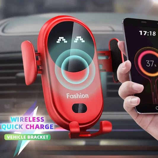 Smart Car Wireless Charger Phone Holder
