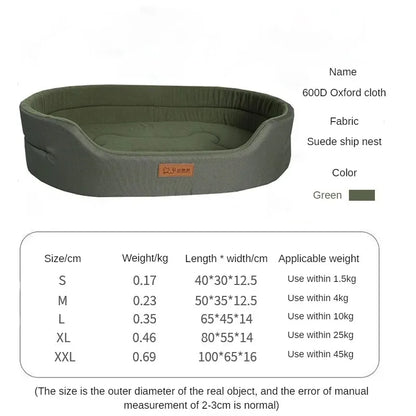 Fluffy Pet Sofa Bed  Cushioned Comfort for Dogs & Cats of All Sizes