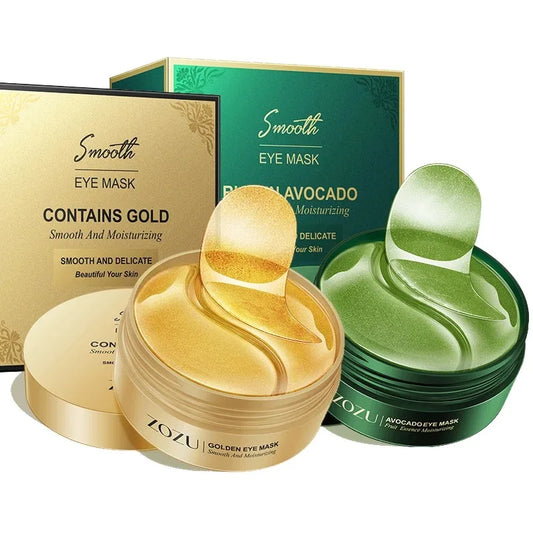 Golden Avocado Eye Mask Set – Anti-Dark Circles & Firming Care