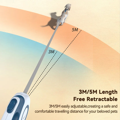 3M/5M Automatic Retractable Leash for Dogs and Cats