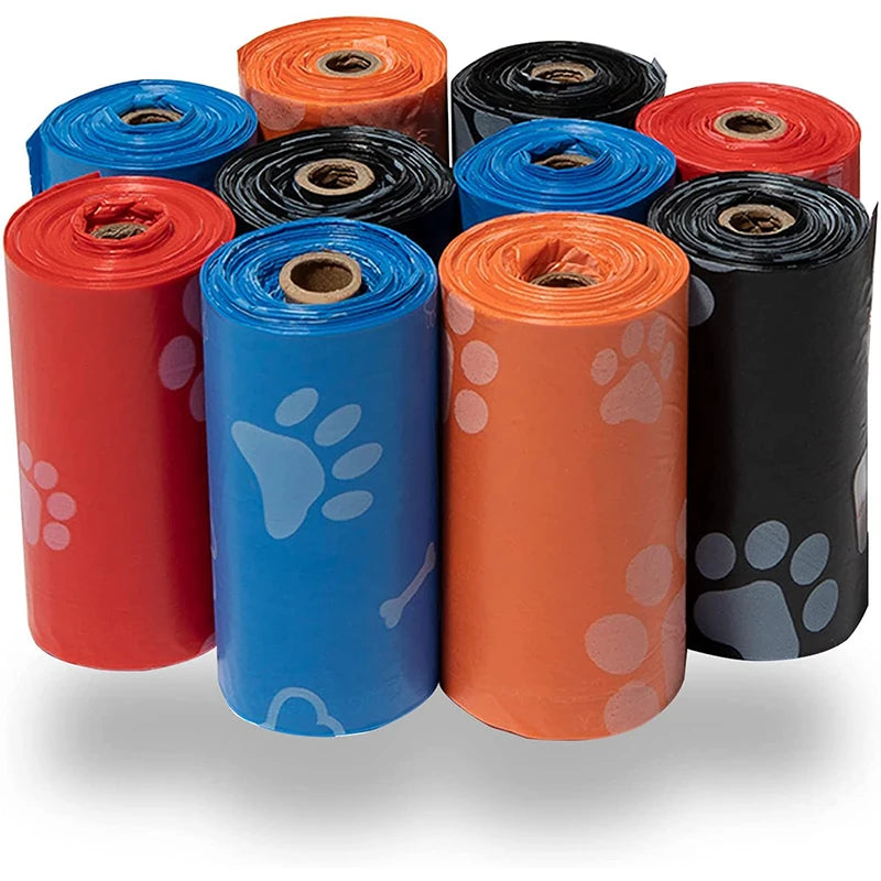 120 Rolls Dog Poop Bags – Outdoor Cleaning & Refill Garbage Bags for Pets