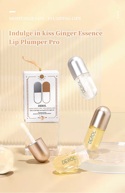 DEROL Ginger Extract Peppermint Lip Plumper