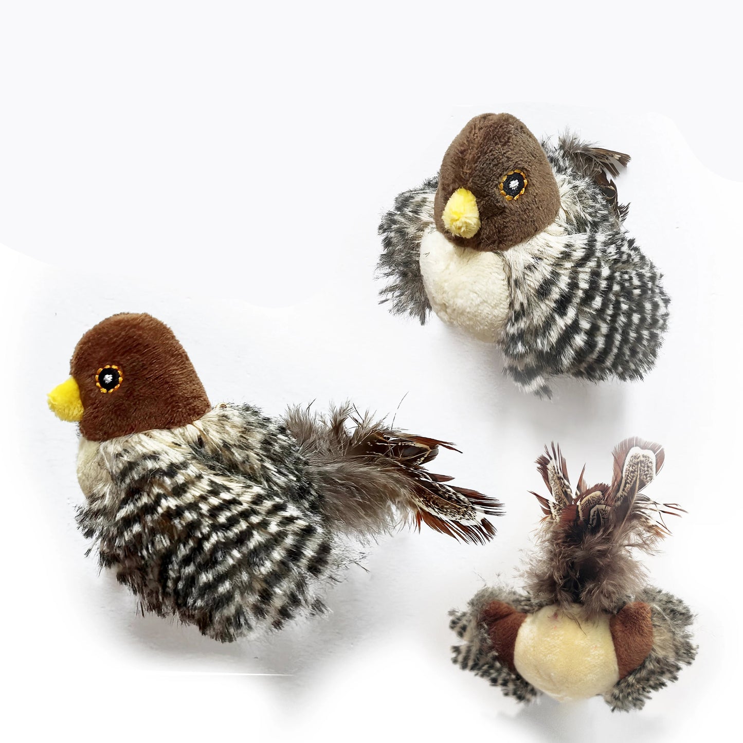 Interactive Bird Toy for Cats with Sound and Catnip