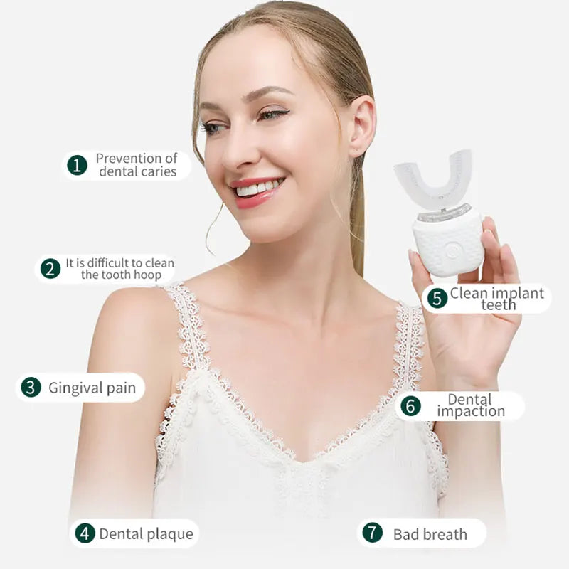 Electric Toothbrush for Adult Automatic Intelligent Rechargeable