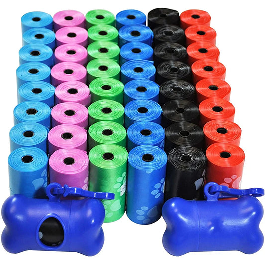120 Rolls Dog Poop Bags – Outdoor Cleaning & Refill Garbage Bags for Pets