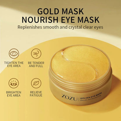 Golden Avocado Eye Mask Set – Anti-Dark Circles & Firming Care
