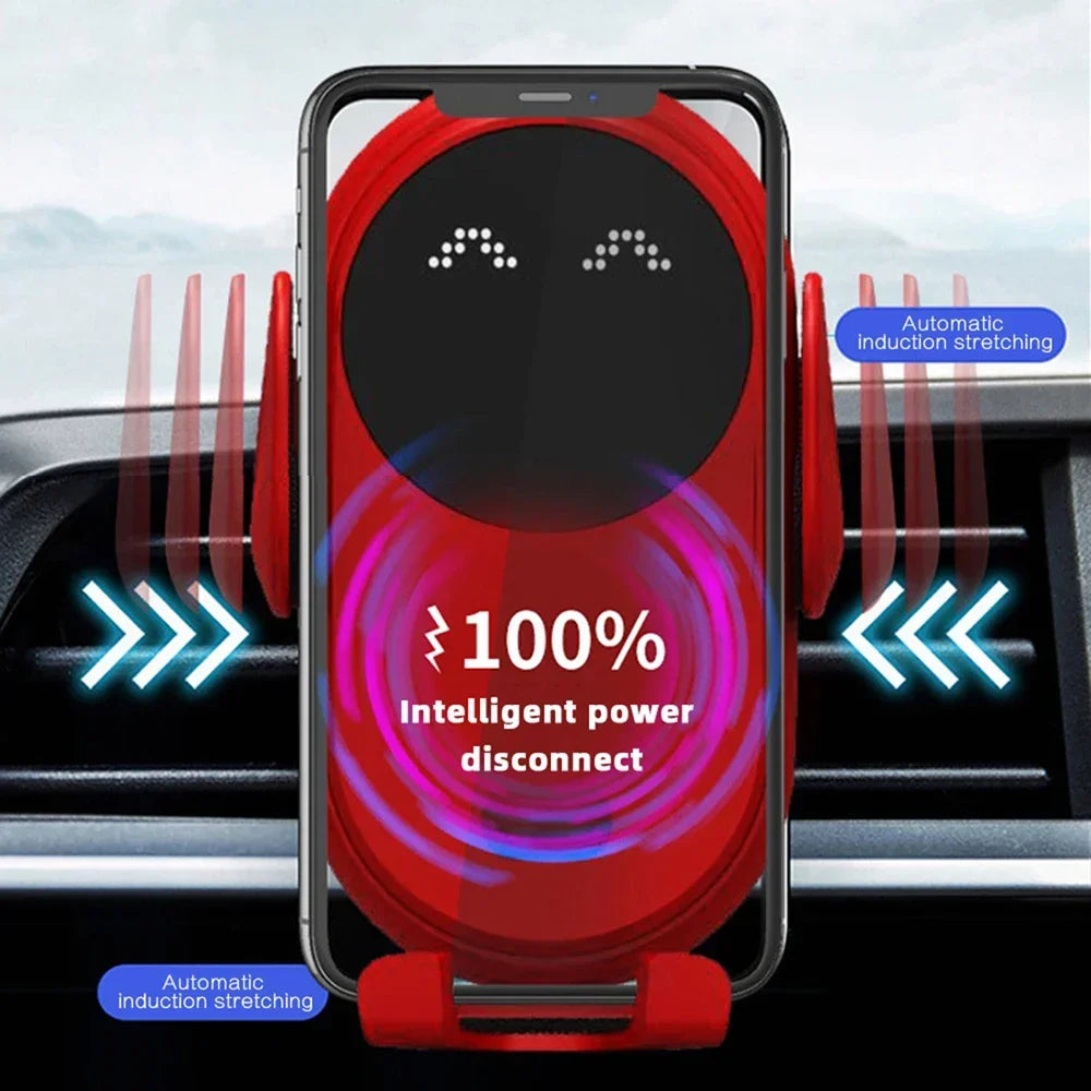Smart Car Wireless Charger Phone Holder