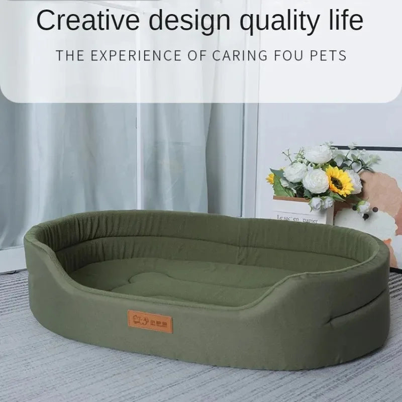 Fluffy Pet Sofa Bed  Cushioned Comfort for Dogs & Cats of All Sizes