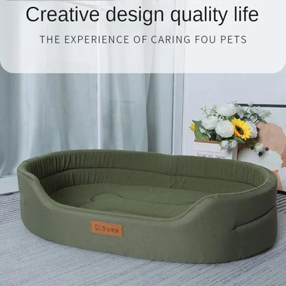 Fluffy Pet Sofa Bed  Cushioned Comfort for Dogs & Cats of All Sizes