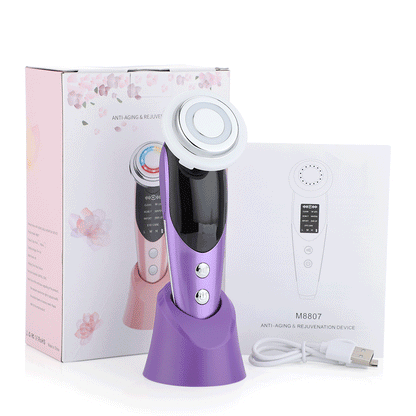 Lifting Facial 7 em 1 com Microcorrente e Luz LED