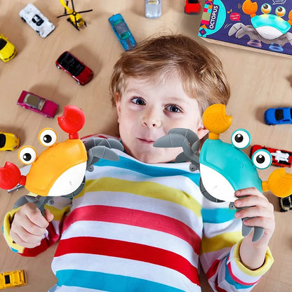 Dancing Crab Interactive Toy – Crawling & Escape Fun for Babies