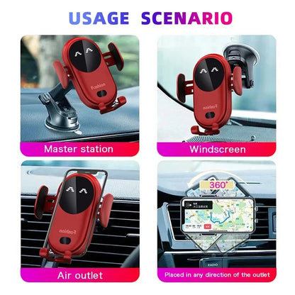 Smart Car Wireless Charger Phone Holder