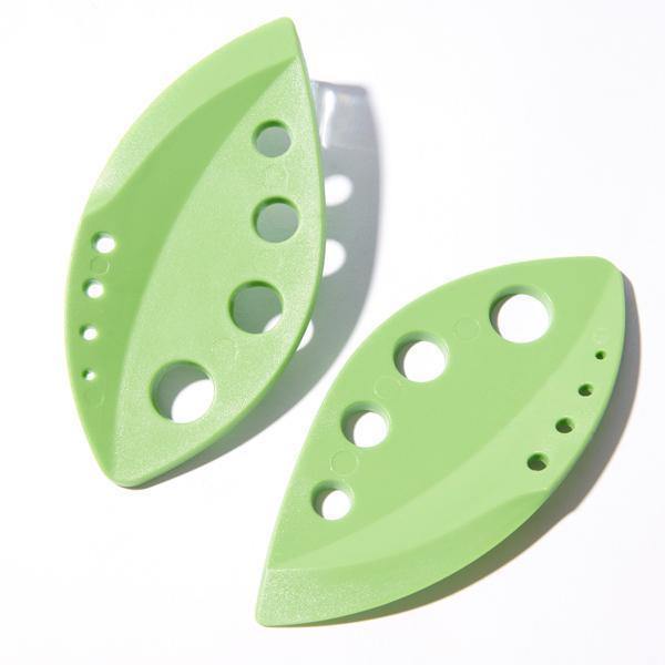 2 piezas de desfoliador de hierbas y verduras