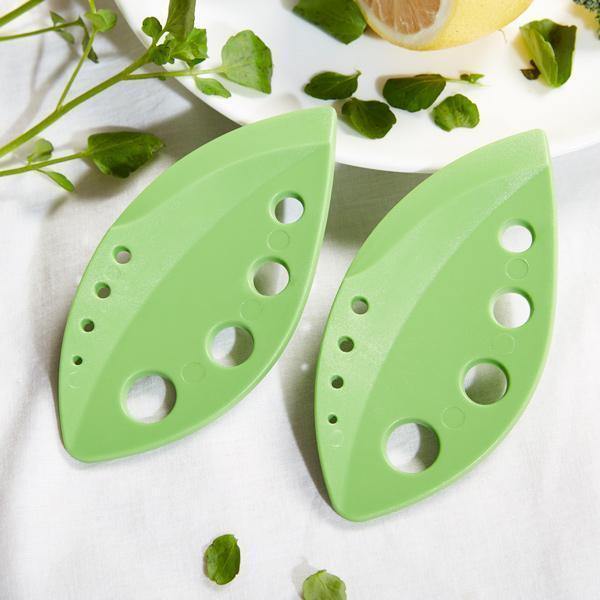 2 piezas de desfoliador de hierbas y verduras
