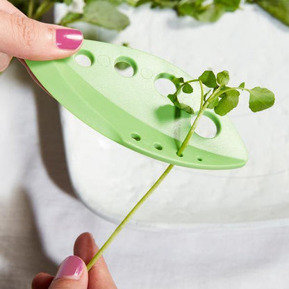 2 piezas de desfoliador de hierbas y verduras